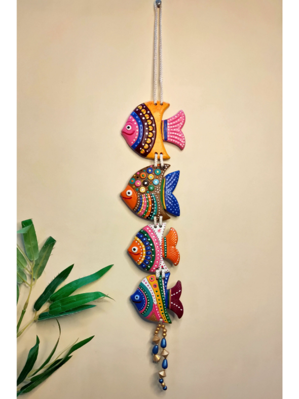 Fish Shaped Wall Hanging